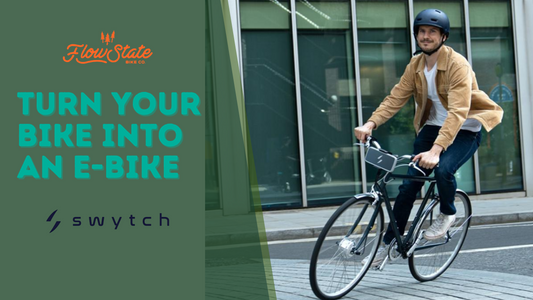 Turn Your Regular Bike into an E-Bike with a Swytch Conversion Kit, Now Available at Flow State