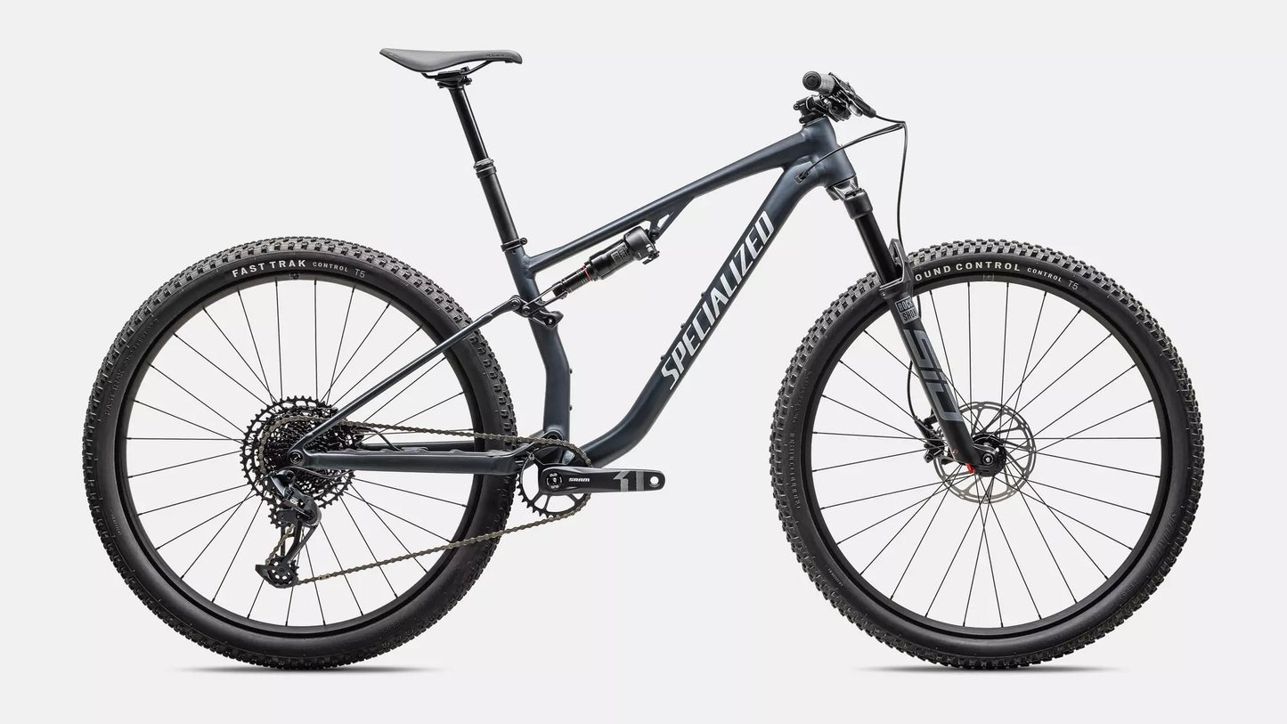 SPECIALIZED CHISEL COMP M Satin Metallic Deep Lake / Gloss White