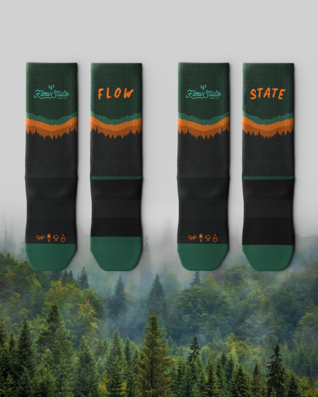 Flow State Explorer Socks
