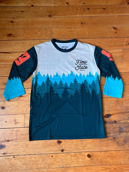 The Arkell Jersey (3/4 Sleeve) - Flow State Bike Co.