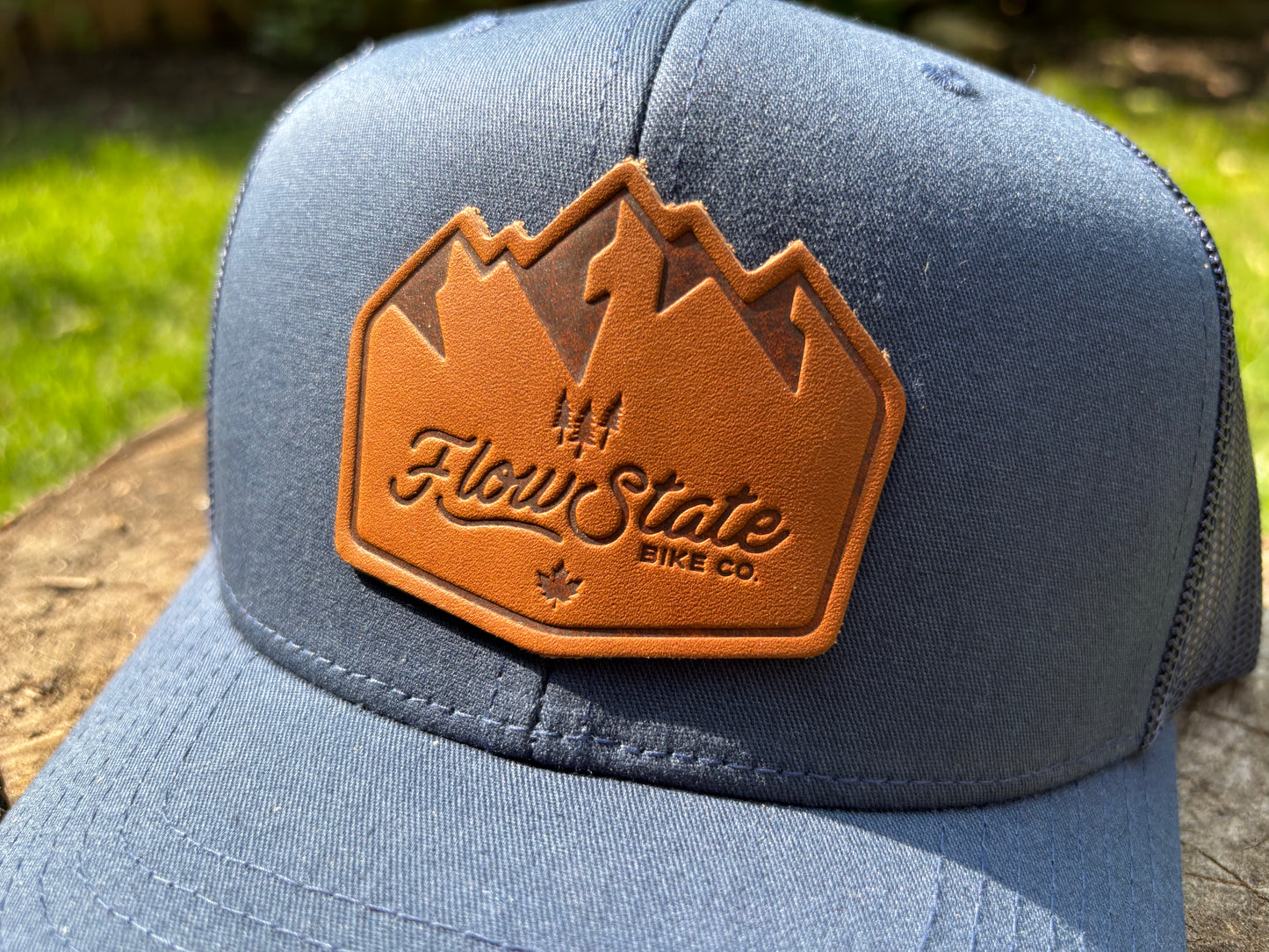 Limited Edition Flow State Curved Brim Hat with Leather Patch