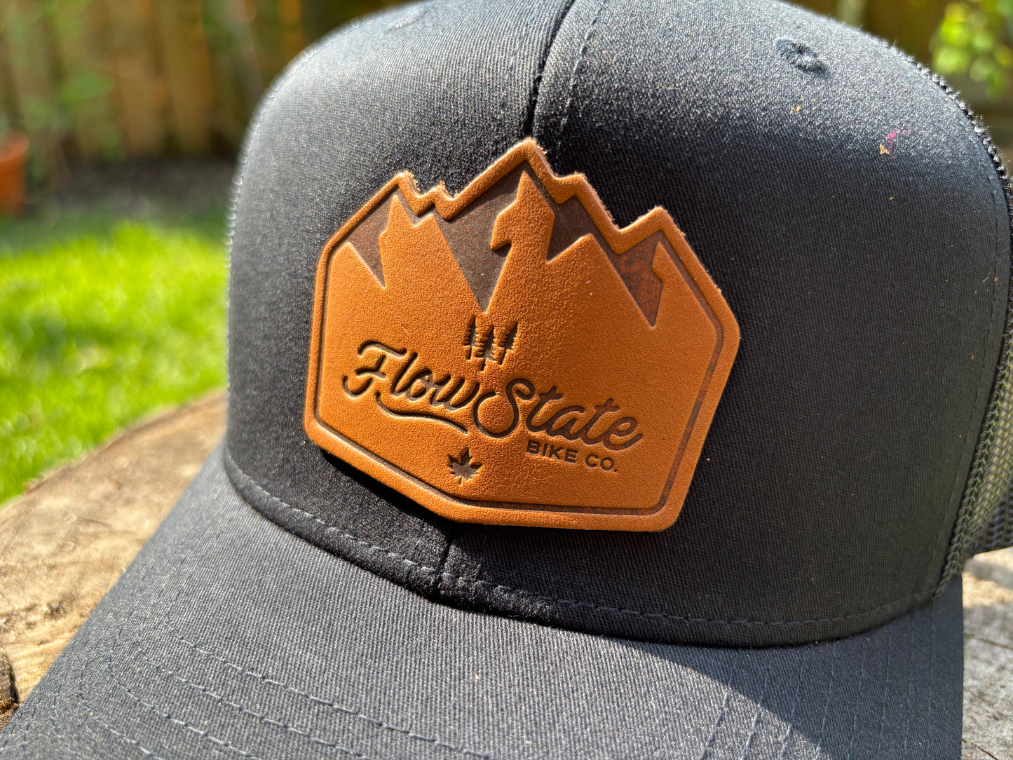 Limited Edition Flow State Curved Brim Hat with Leather Patch