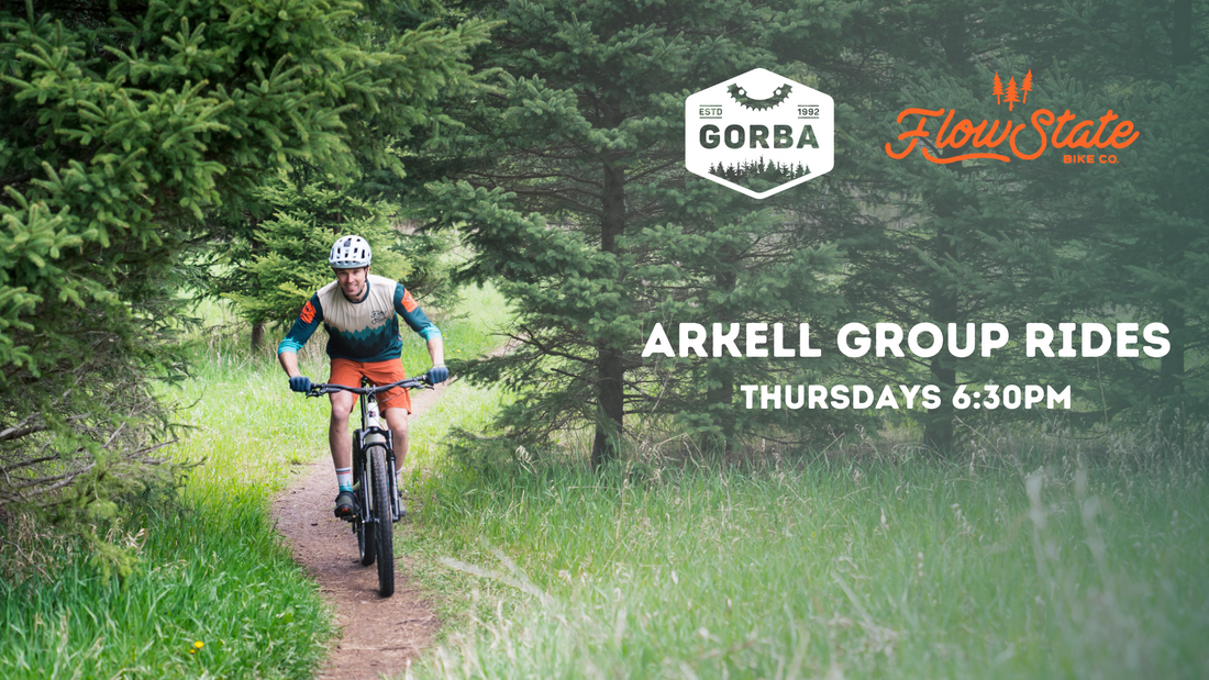 Group Mountain Bike Rides at Arkell Springs