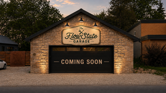 Introducing the Flow State Garage—Coming soon to Arkell, ON