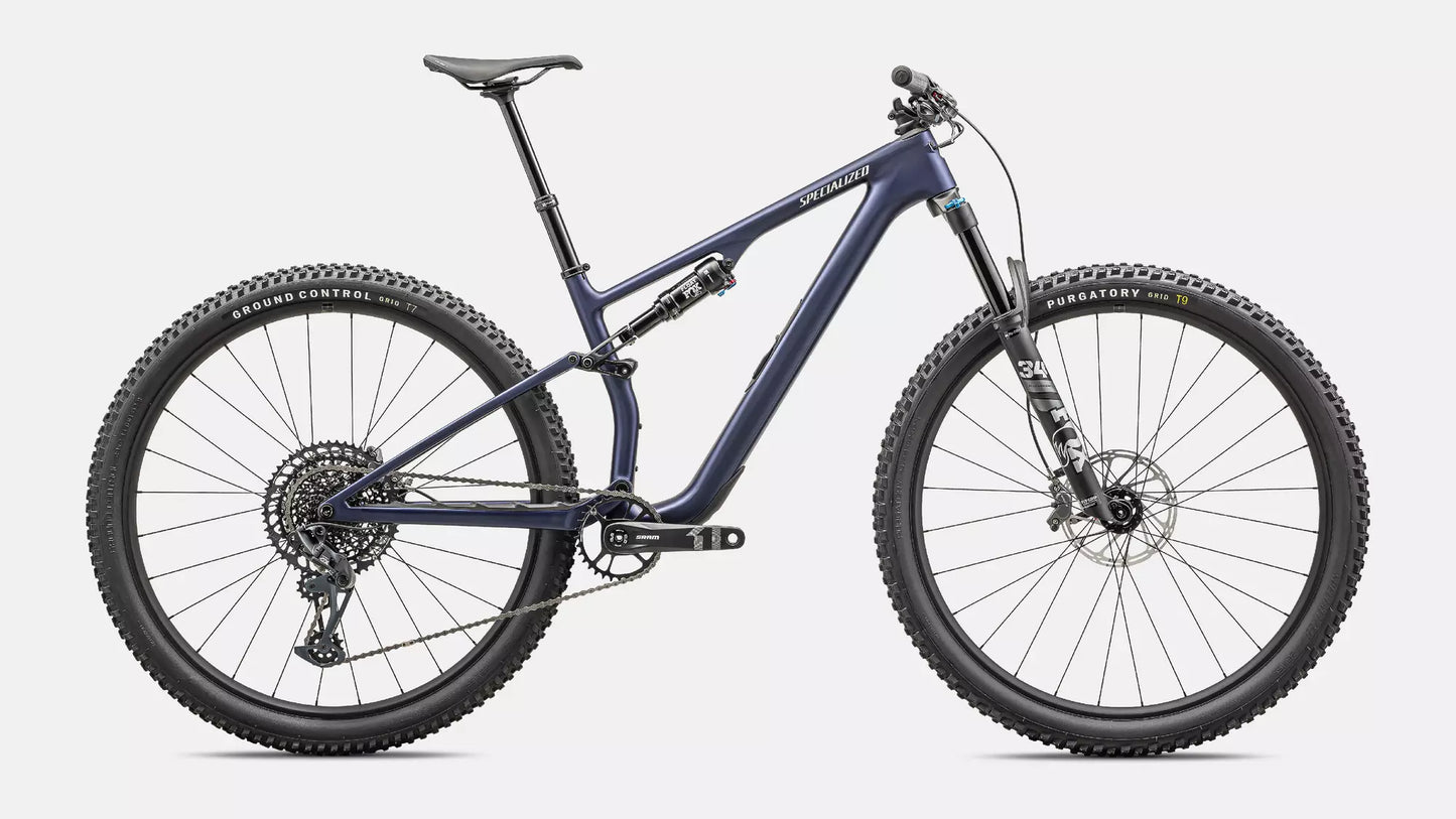SPECIALIZED EPIC 8 COMP EVO M Satin Blue Onyx/Dune White