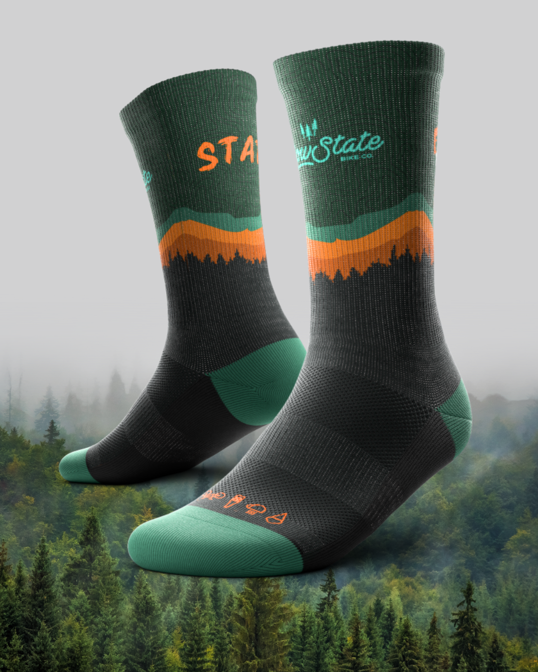 Flow State Explorer Socks