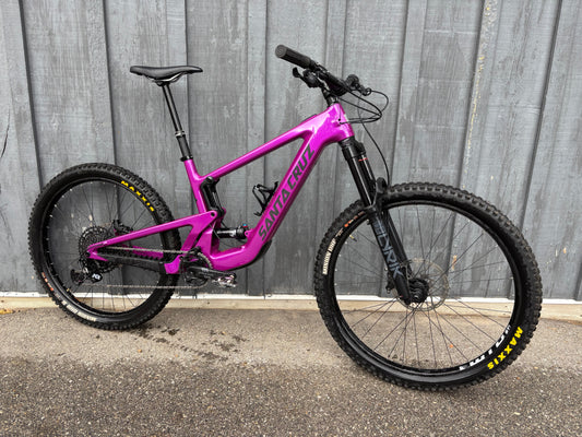 Large Santa Cruz Heckler SL R-build (Gloss Magenta) Demo