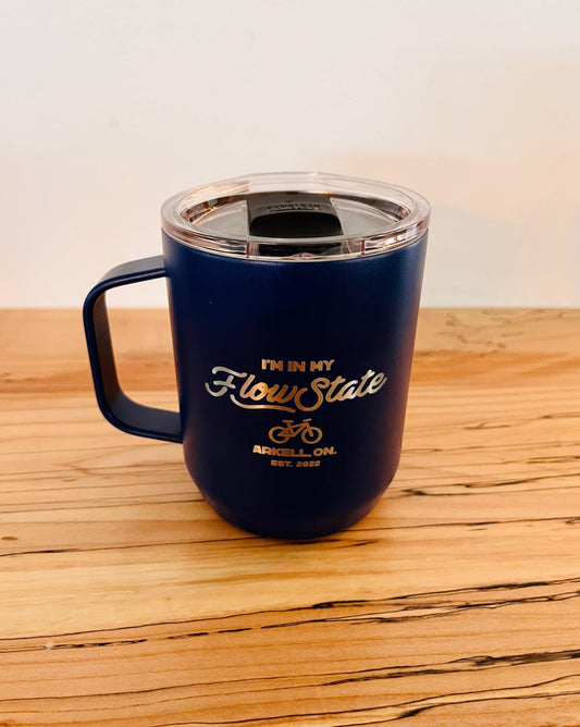 Flow State Insulated Camp Mug (12oz) - Flow State Bike Co.