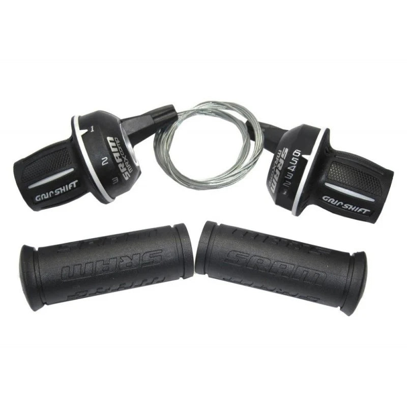 SRAM, MRX Comp, Gripshift shifter Pair, 6sp