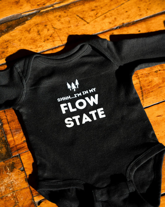 'In My Flow State' Baby Onesie - Flow State Bike Co.